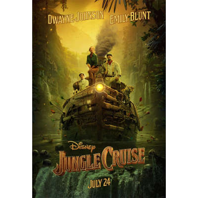 Imagen, foto o portada de Jungle Cruise 2021 (Película, Dwayne Johnson, Emily Blunt)