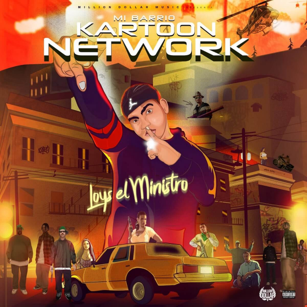 Imagen, foto o portada de Mi Barrio Es Kartoon Network de Loys El Ministro (Canción, 2021)