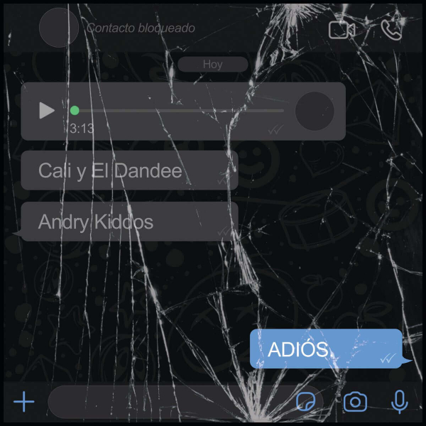 Adiós de Cali Y El Dandee, Andry Kiddos (Letra, Música)