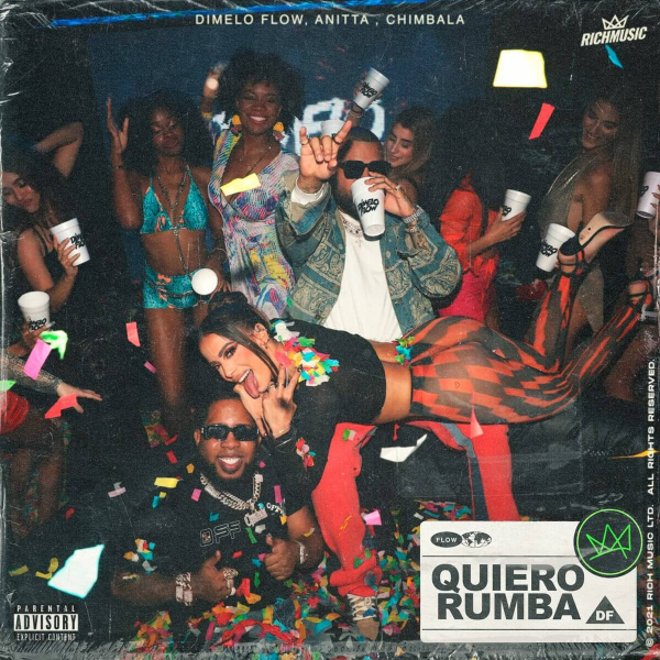 Imagen, foto o portada de Quiero Rumba de Anitta, Chimbala, Dímelo Flow (Letra, Música)