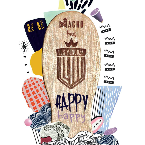 Imagen, foto o portada de Happy Happy de Nacho, Los Mendoza (Canción, 2017)