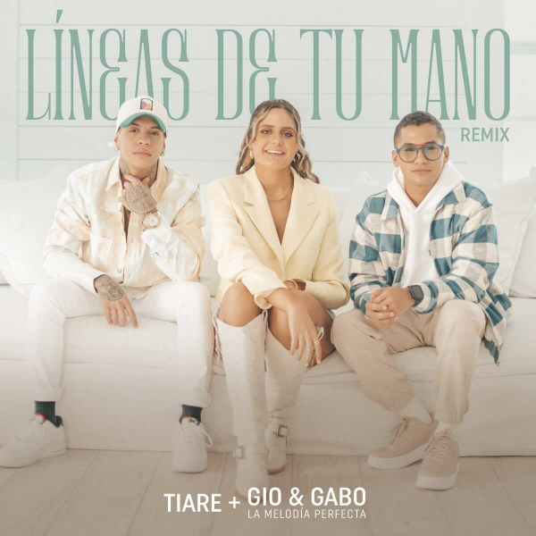 Imagen, foto o portada de Lineas de Tu Mano (Remix) de Tiare, La Melodia Perfecta (Canción, 2021)