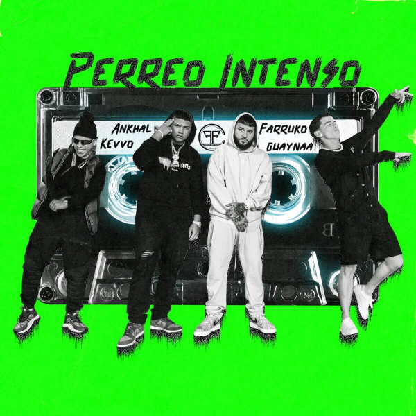 Imagen, foto o portada de Perreo Intenso (feat. KEVVO) de Ankhal, Farruko, Guaynaa, KEVVO (Letra, Música)