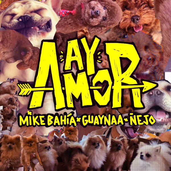 Imagen, foto o portada de Ay Amor de Mike Bahia, Guaynaa, Ñejo (Letra, Música)