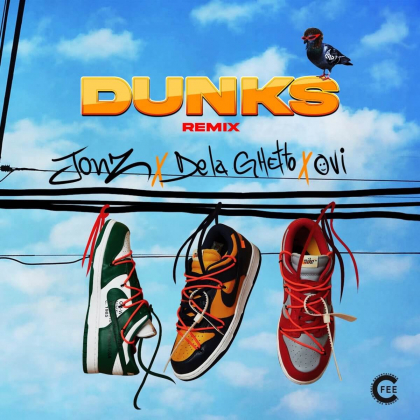 Imagen, foto o portada de Dunks (Remix) de Jon Z, De La Ghetto, Ovi (Letra, Música)
