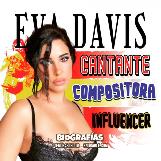 Imagen, foto o portada de Eva Davis (Cantante, compositora, influencer)