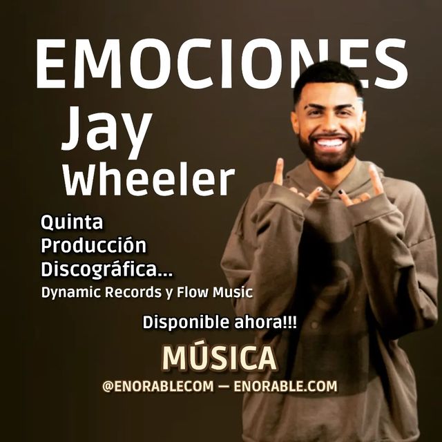 Jay Wheeler estrenó «Emociones», su quinta producción discográfica