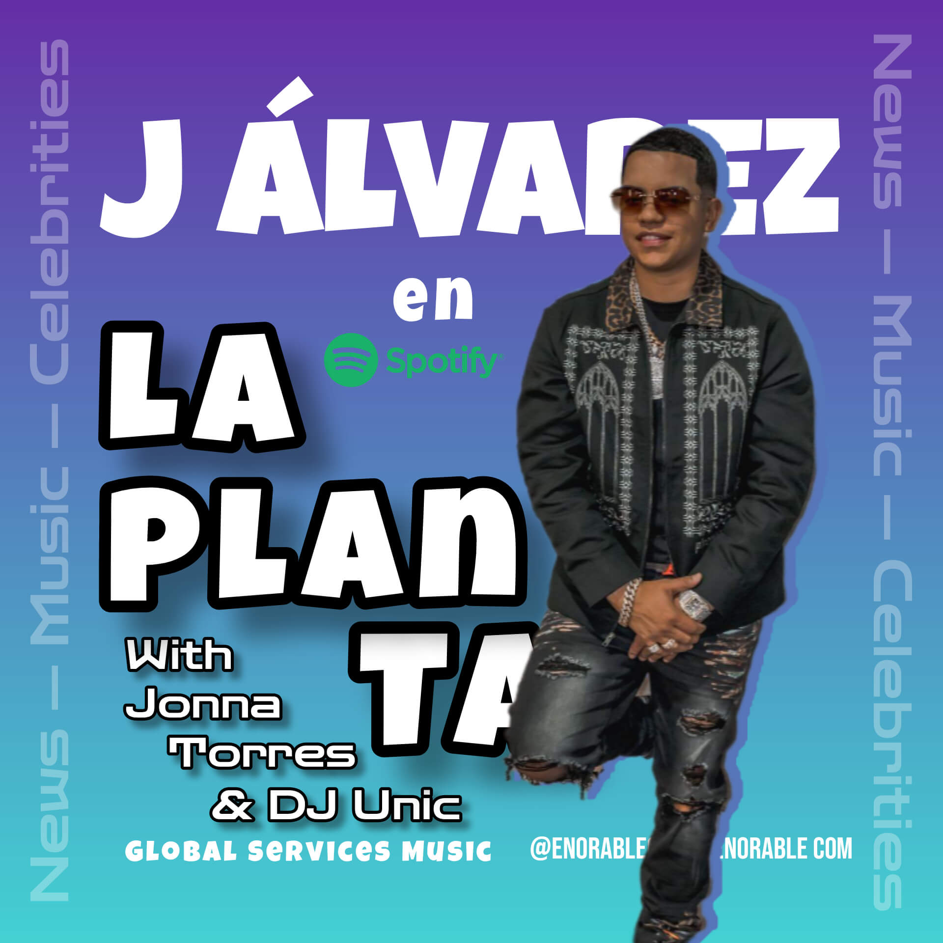 Imagen, foto o portada de J Álvarez y Jonna Torres se unen para lanzar el tema de «La Planta»