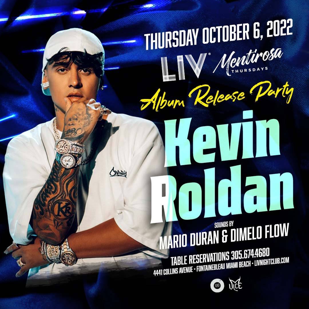 Kevin Roldán regresa a los escenarios en USA