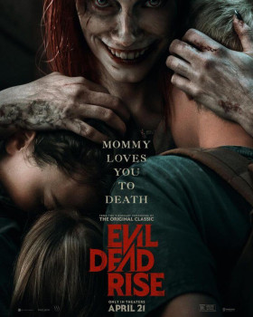 Imagen, foto o portada de Evil Dead Rise o Evil Dead: El despertar (Película, 2023, Lily Sullivan, Alyssa Sutherland)