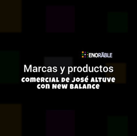 Imagen, foto o portada de Este es el comercial de José Altuve con New Balance