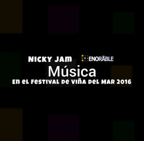 Nicky Jam en el Festival de Viña del Mar 2016