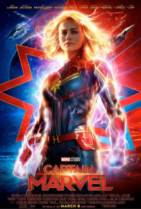 Imagen, foto o portada de Capitana Marvel (Película, Brie Larson, Samuel L. Jackson, Ben Mendelsohn, Jude Law)