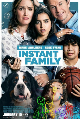 Instant Family (Película, 2018, Mark Wahlberg, Rose Bryne)