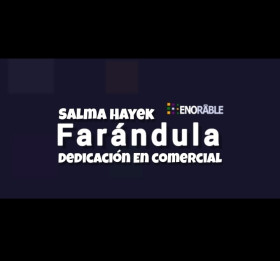 Imagen, foto o portada de Mira el sexy comercial que Salma Hayek le dedica en esta Semana Santa