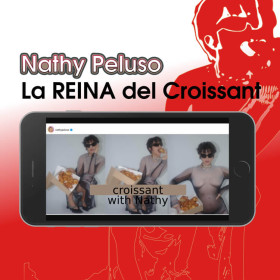 Imagen, foto o portada de Espectacular Nathy Peluso disfrutando bollos de hojaldre