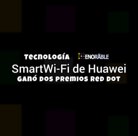SmartWi-Fi de Huawei ganó dos premios Red Dot