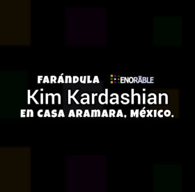 Revelan fotos candentes de Kim Kardashian en México