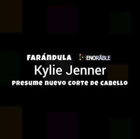 Kylie Jenner presume nuevo corte de cabello en las redes sociales