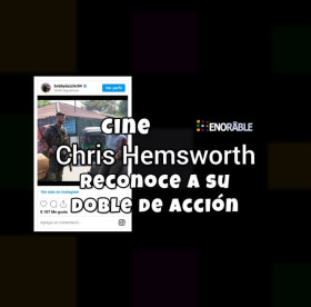 Imagen, foto o portada de Reconoce al doble de acción de Chris Hemsworth