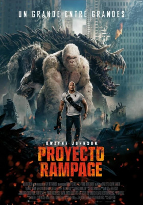 Imagen, foto o portada de Rampage: devastación o Proyecto Rampage (Película, 2018, Dwayne «The Rock» Johnson)