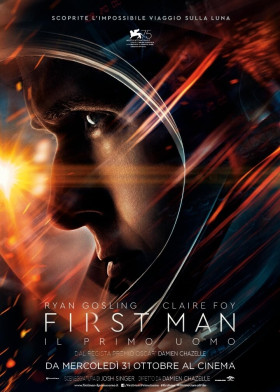 First Man o Primer Hombre (Película, 2018, Ryan Gosling, Claire Foy, Neil Armstrong)
