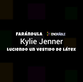 Foto de Kylie Jenner luciendo un vestido de Látex enciende las Redes Sociales