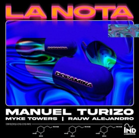Imagen, foto o portada de La Nota de Manuel Turizo, Rauw Alejandro y Myke Towers (Canción, 2020)
